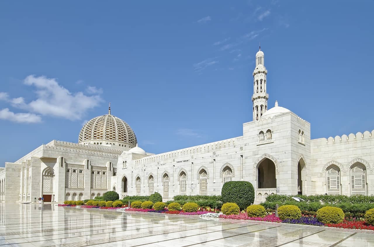 Omán- Veľká Mešita sultána Qaboos bin Said 