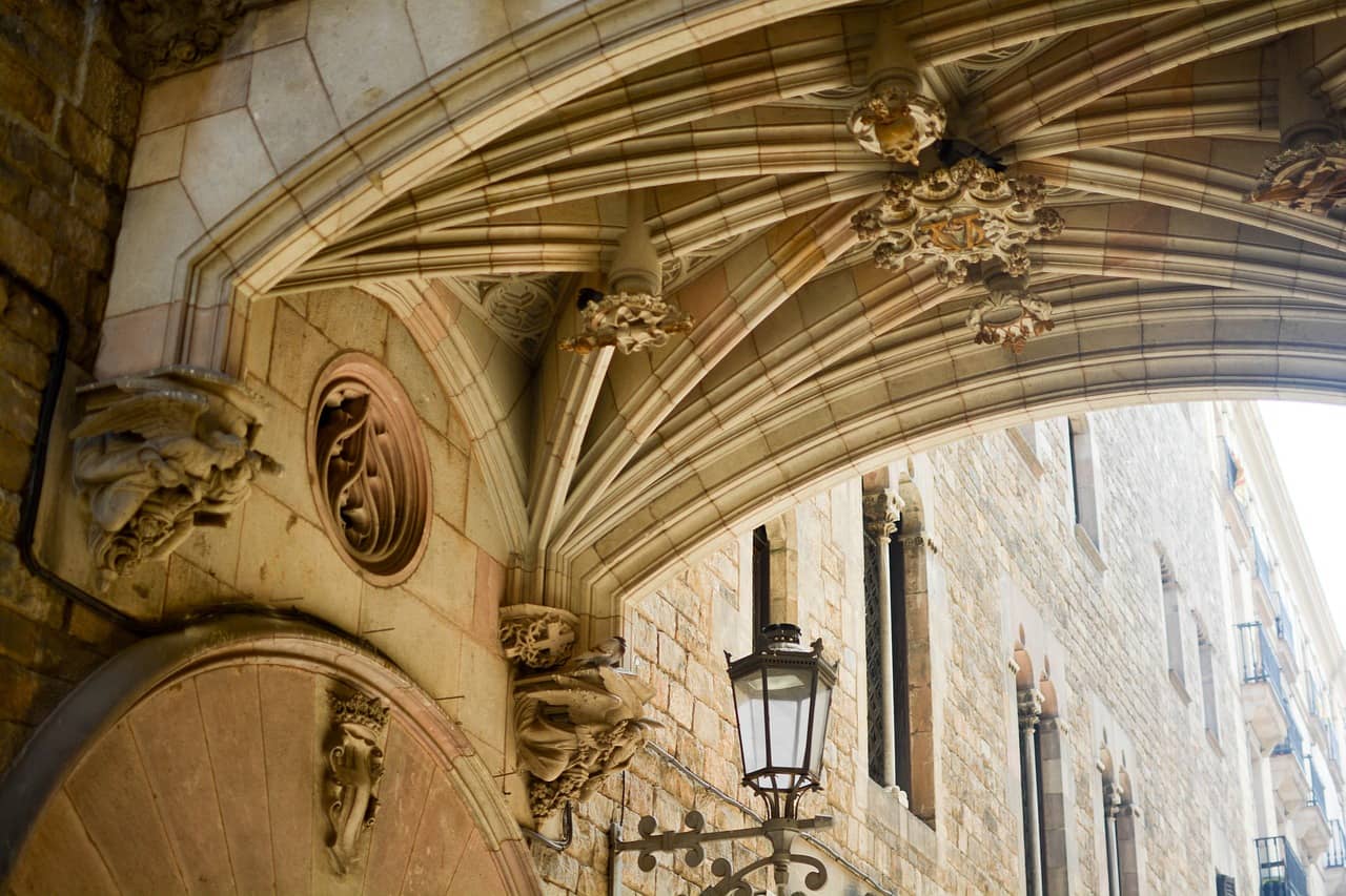 Gotická štvrť Barcelona